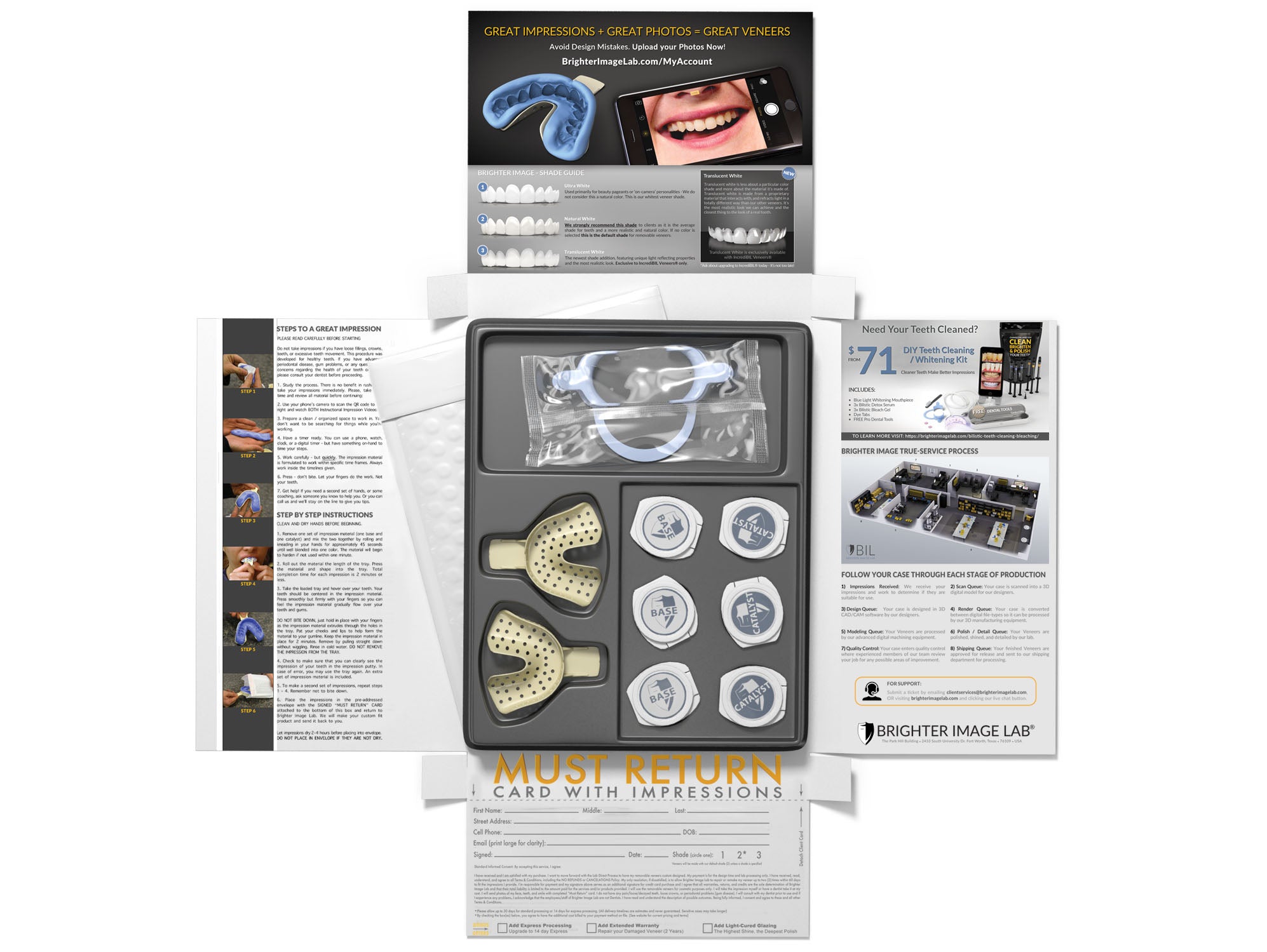 Press On Veneers™ for a perfect smile from – Brighter Image Lab