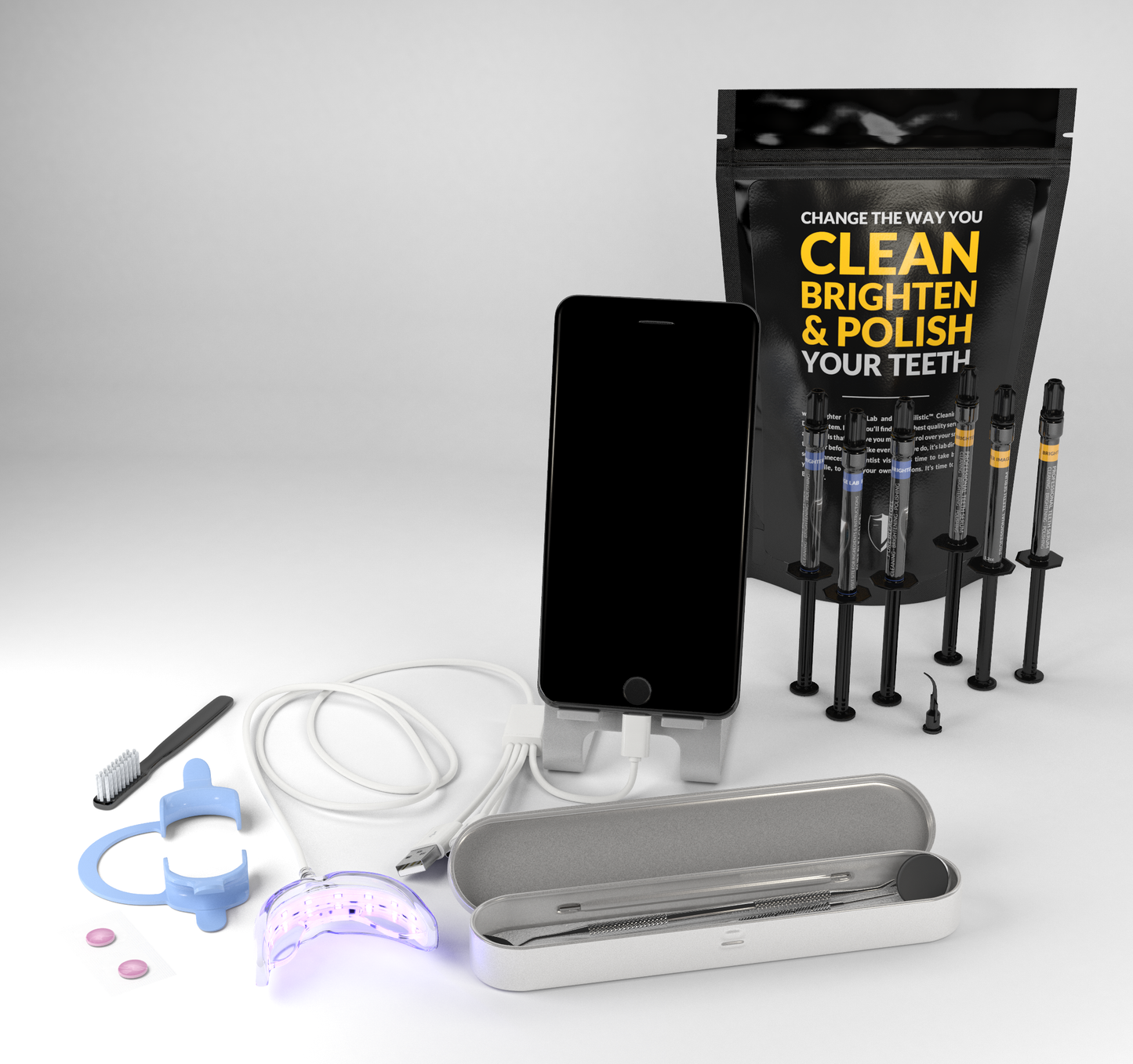 DIY Teeth Cleaning / Whitening Kit